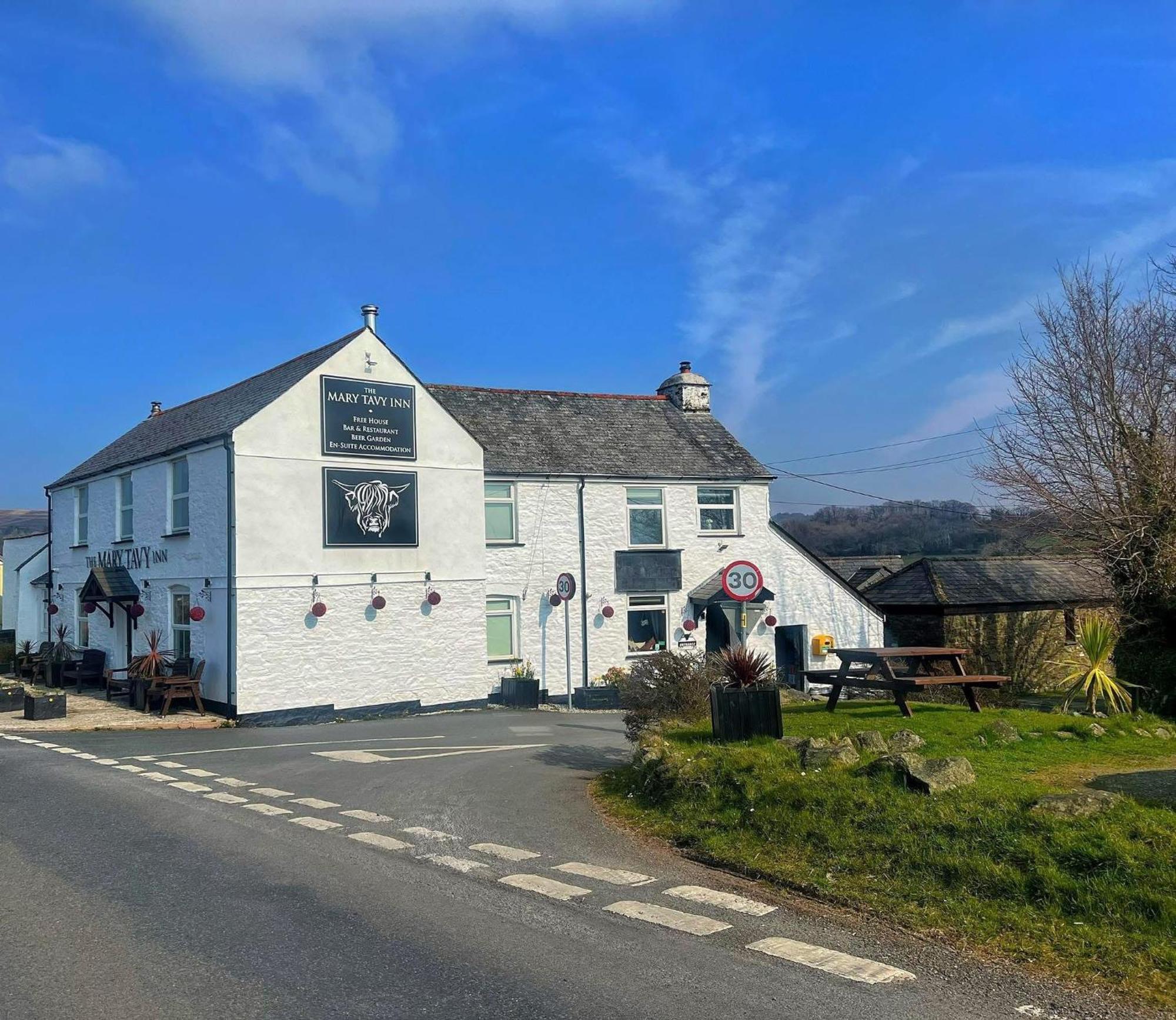 The Mary Tavy Inn Marytavy Екстериор снимка